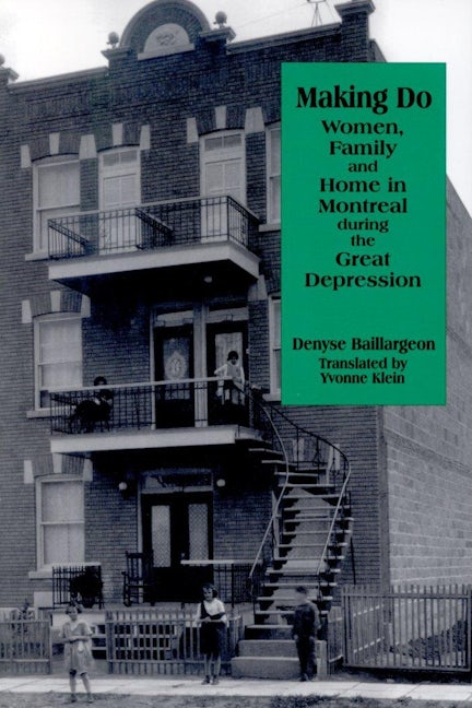 Book cover image for Making Do ISBN: 9780889203266